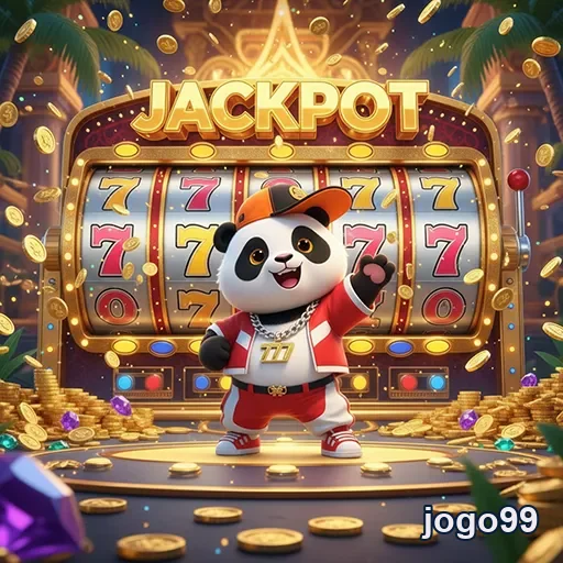 Panda ganhando um jackpot emocionante no Jogo99, diversão e prêmios garantidos!